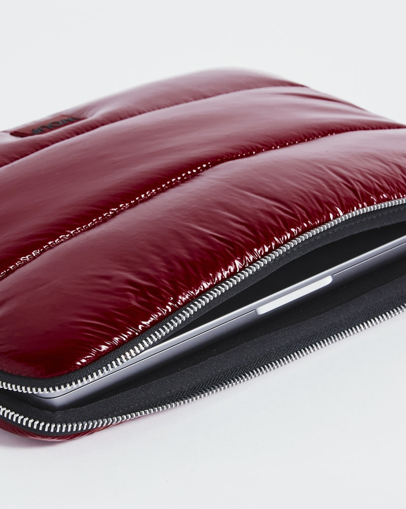 Glossy Collection Tech Case - Burgundy