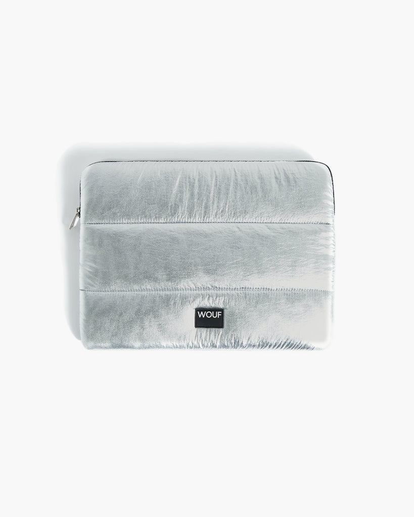 Glossy Collection Tech Case - Silver