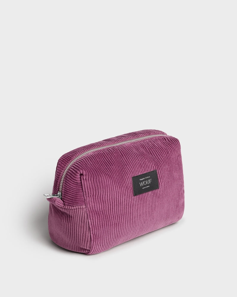 
                      
                        Corduroy Collection Toiletry Bag - Mauve
                      
                    