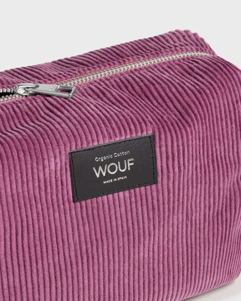 
                      
                        Corduroy Collection Toiletry Bag - Mauve
                      
                    
