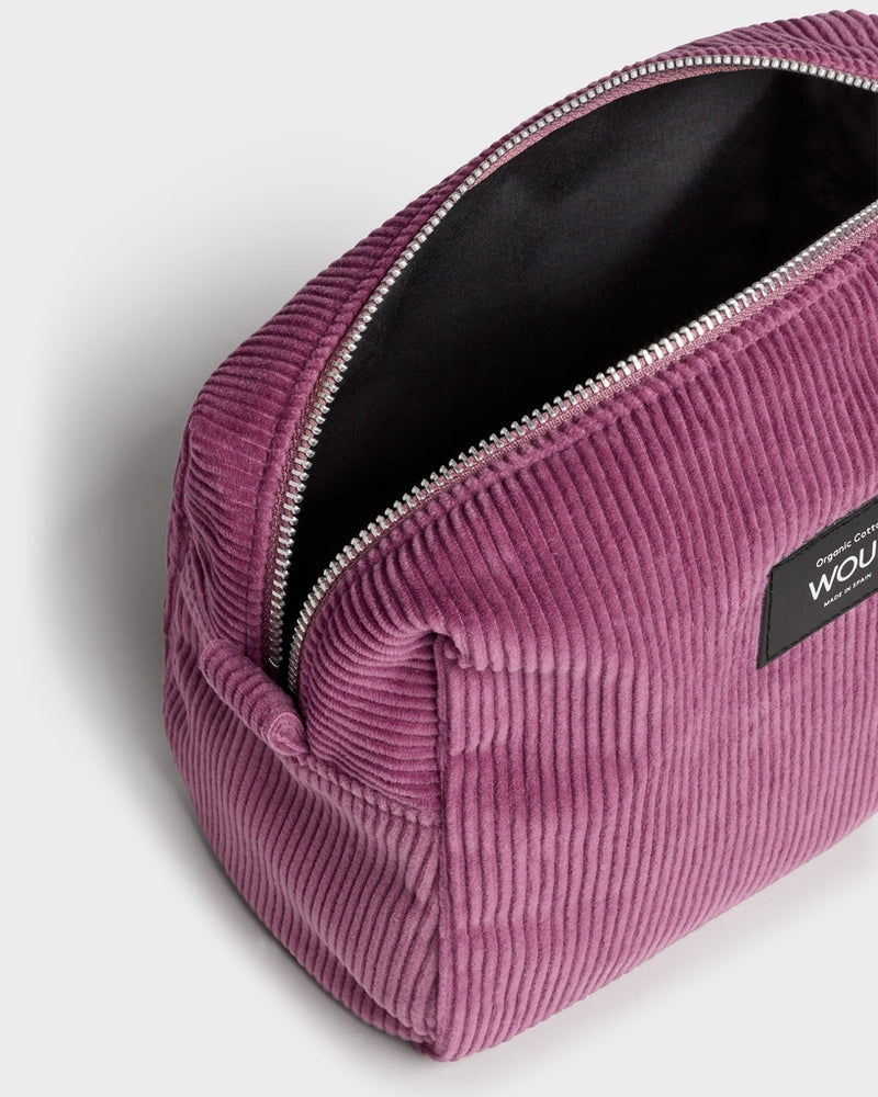 
                      
                        Corduroy Collection Toiletry Bag - Mauve
                      
                    
