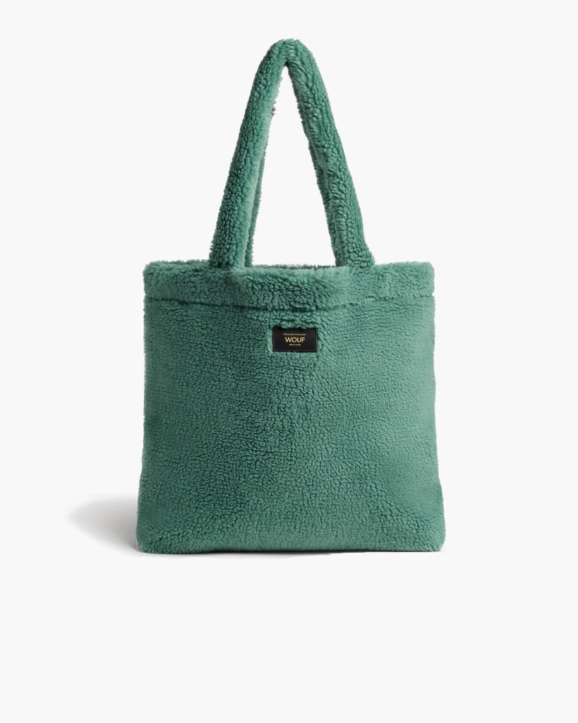 Teddy Collection Tote Bag - Moss