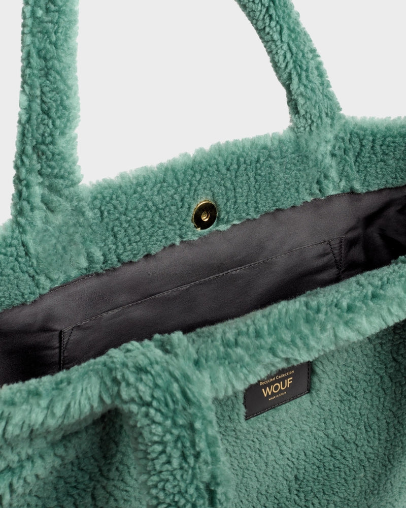 Teddy Collection Tote Bag - Moss