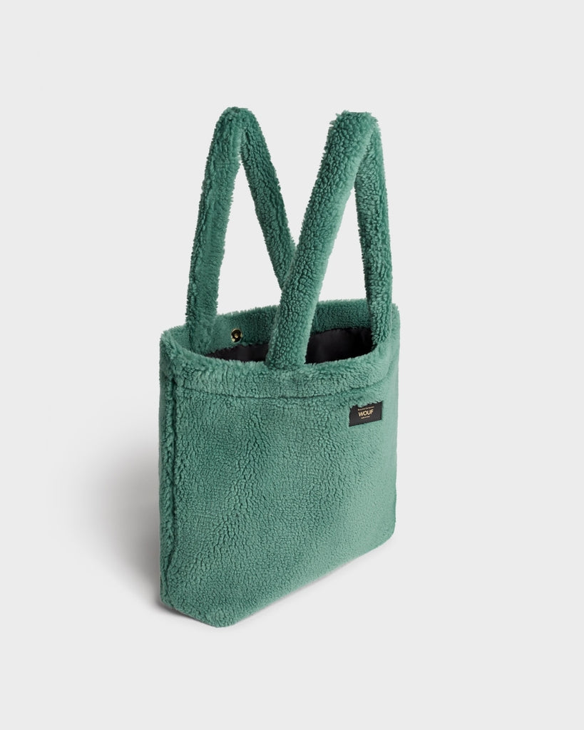 Teddy Collection Tote Bag - Moss