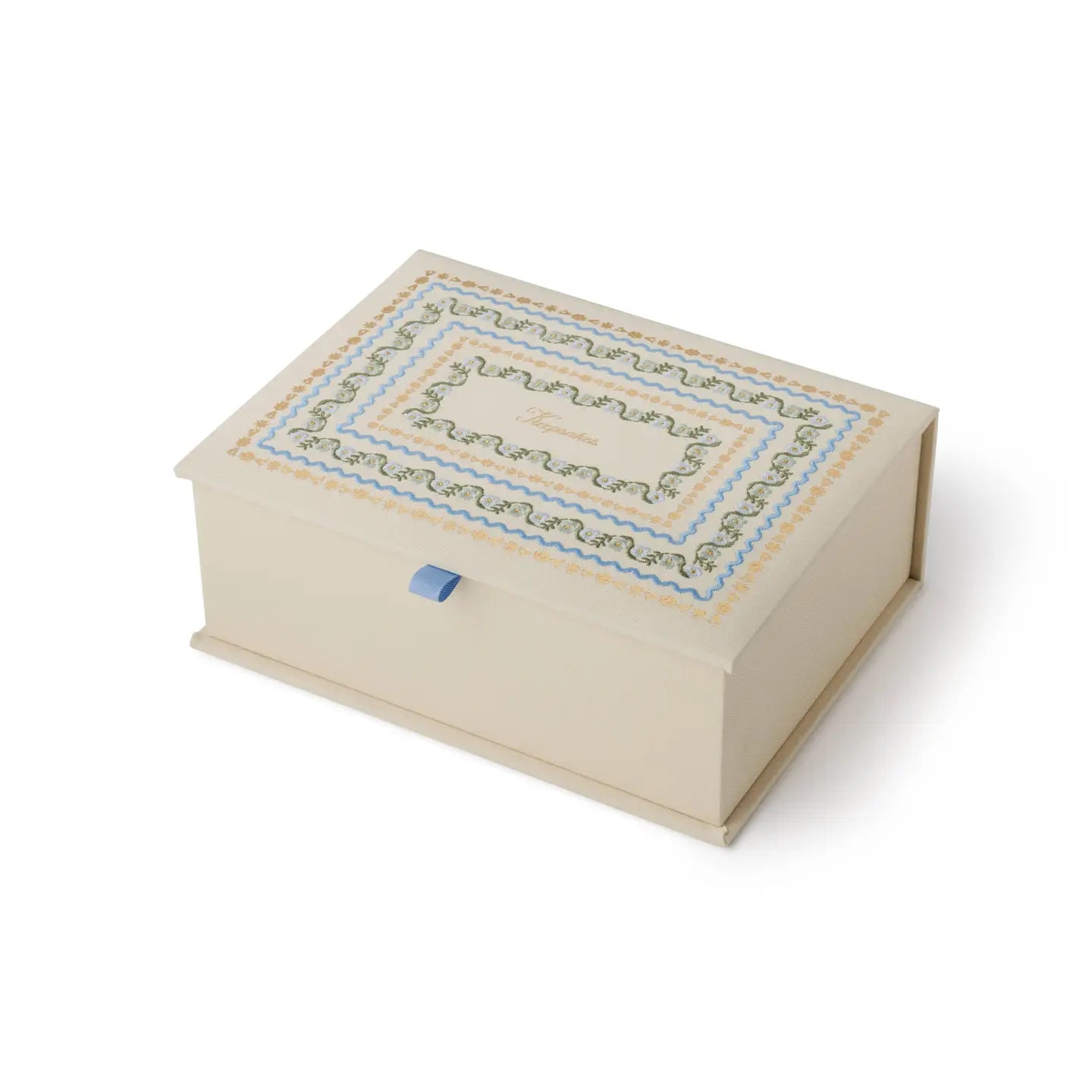 Embroidered Keepsake Box - Delphine [PRE ORDER]