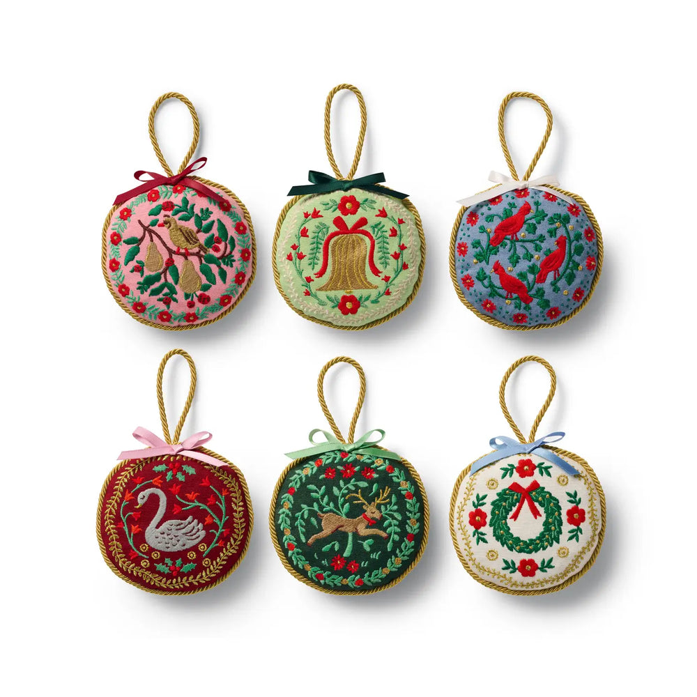 Embroidered Ornaments - Christmastide [PRE ORDER]