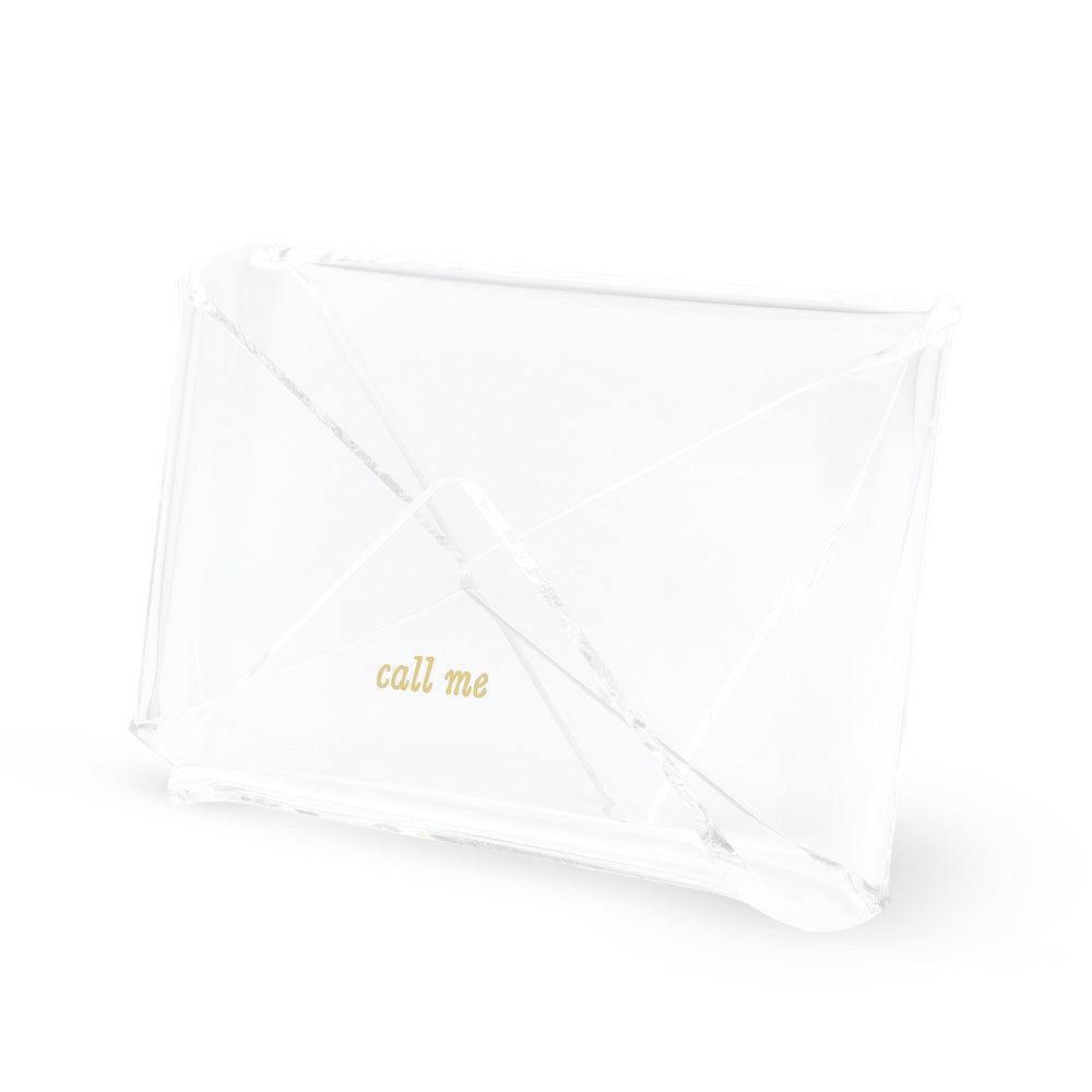 Business Card Holder- Strike Gold