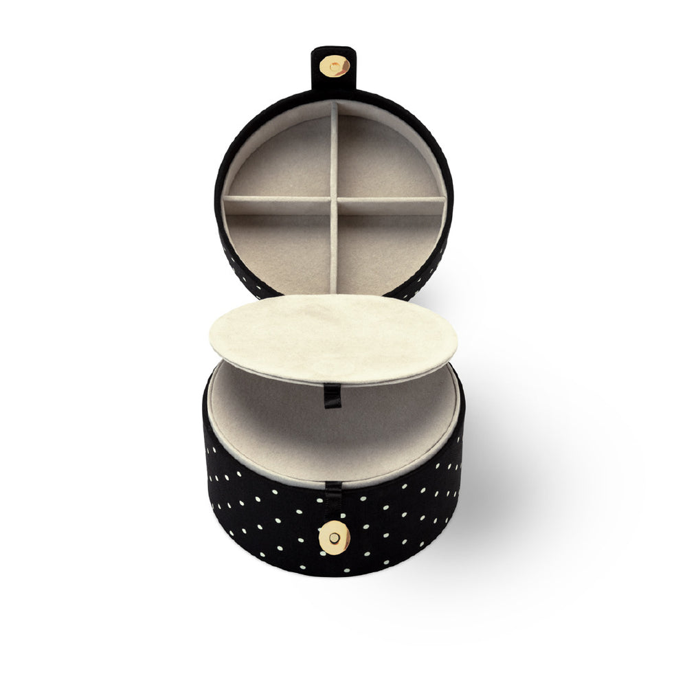 
                      
                        Travel Jewelry Organizer - Black Dot
                      
                    