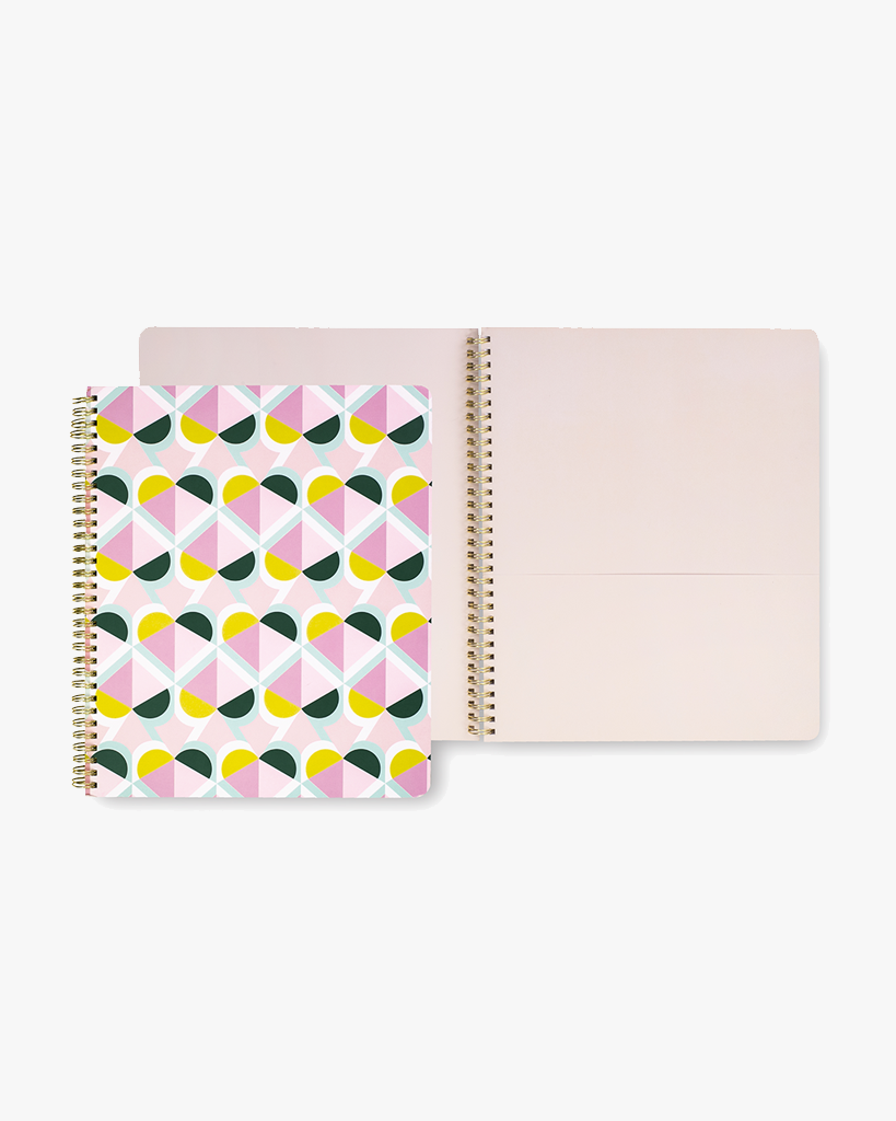 Large Spiral Notebook - Geo Spade