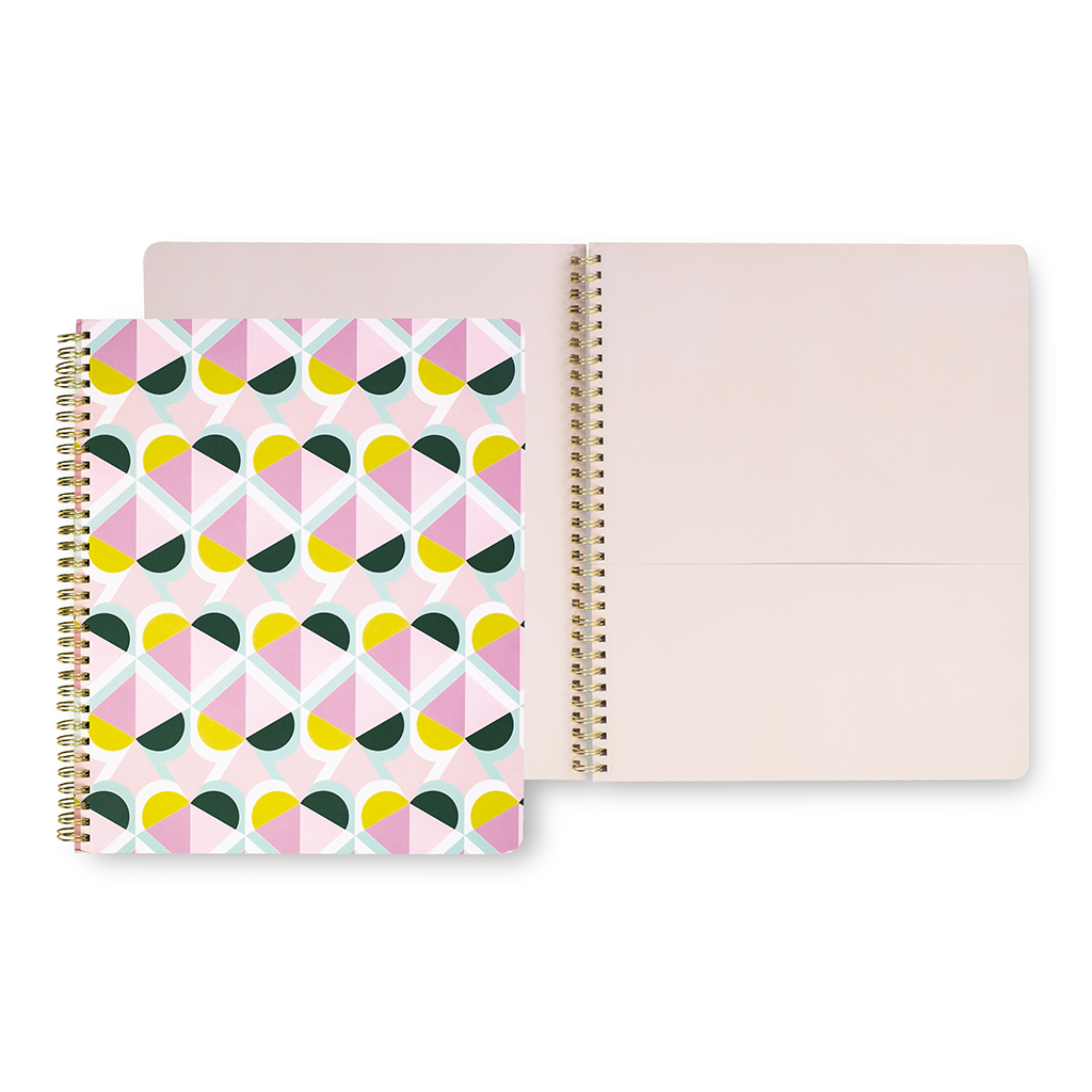 Large Spiral Notebook - Geo Spade