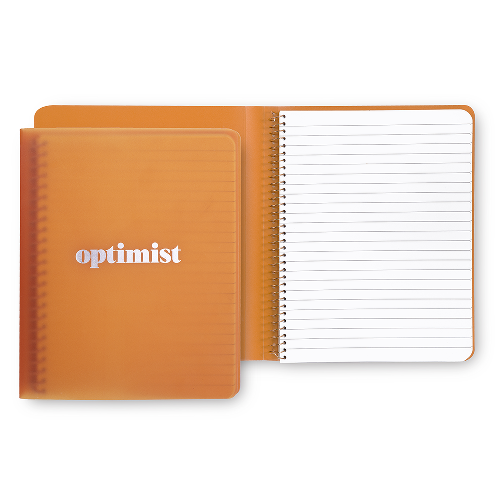 Spiral Notebook (Concealed) - Optimist