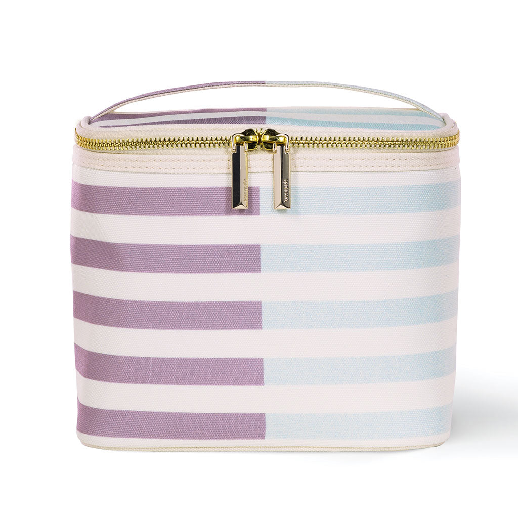Lunch Tote - Two-Tone Stripes