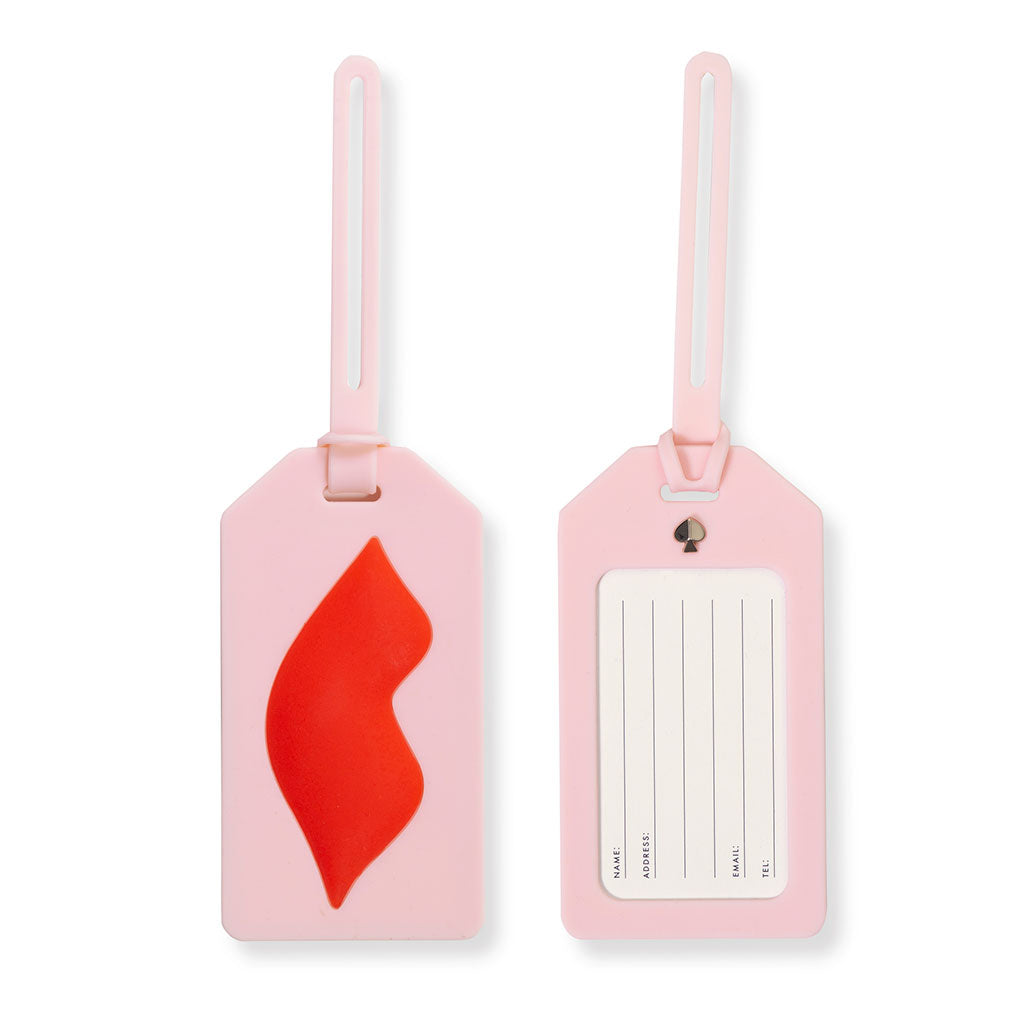 Luggage Tag - Lips