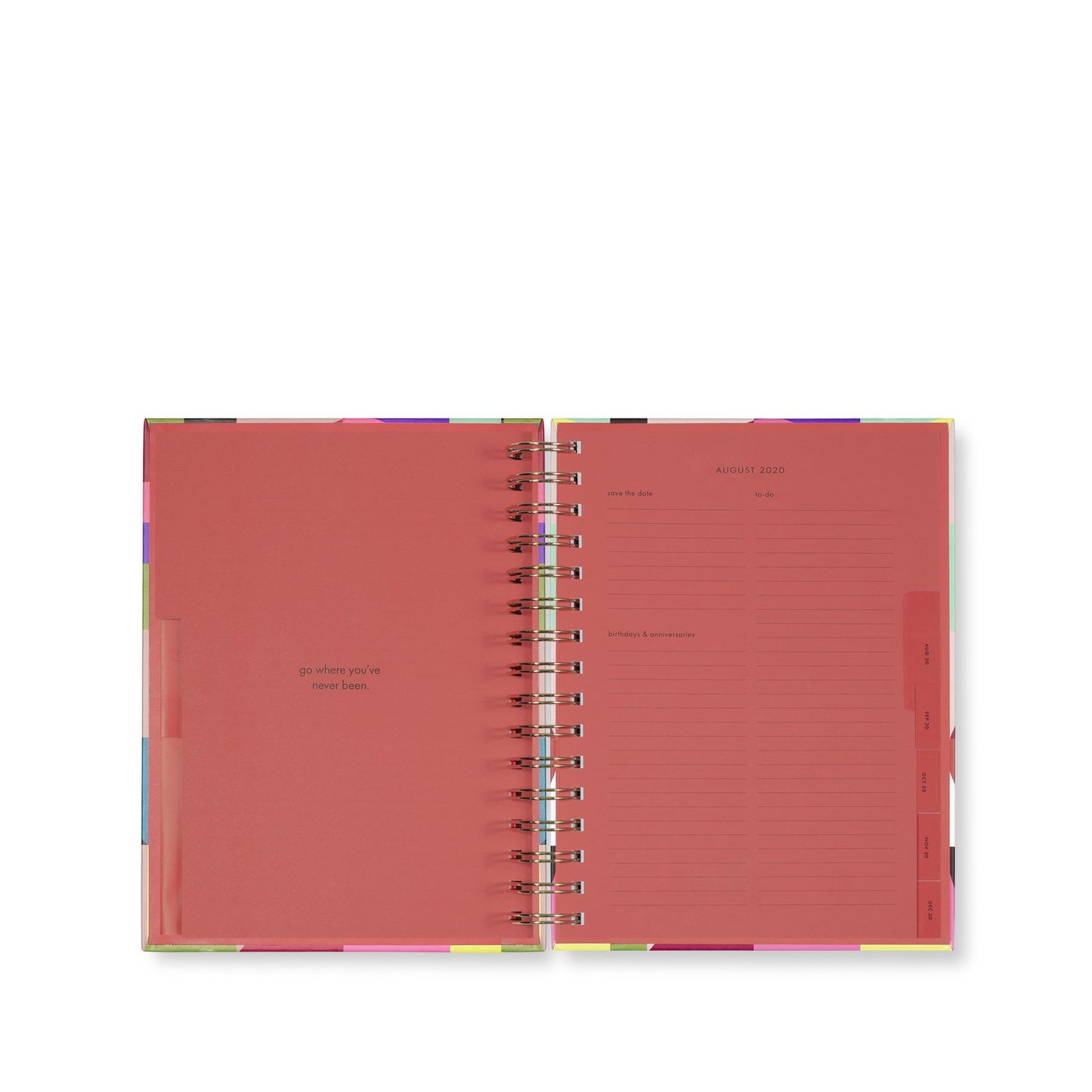 17 Month Large Planner - Spade Dot Geo