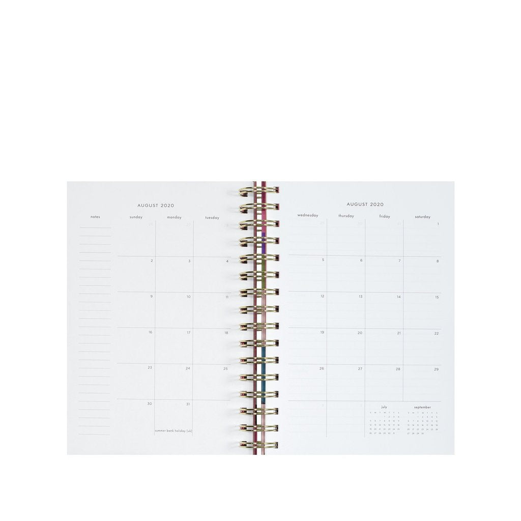 17 Month Large Planner - Spade Dot Geo