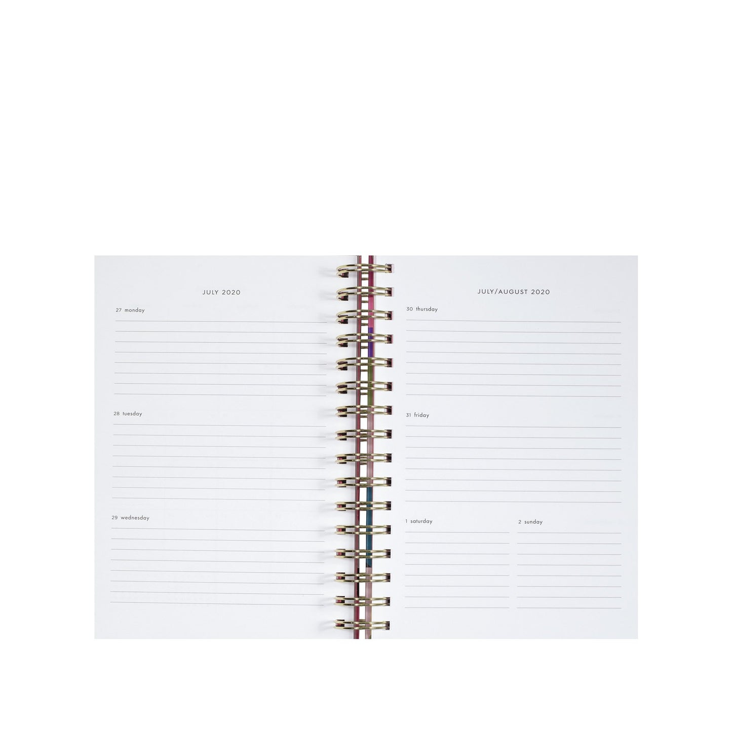 17 Month Large Planner - Spade Dot Geo