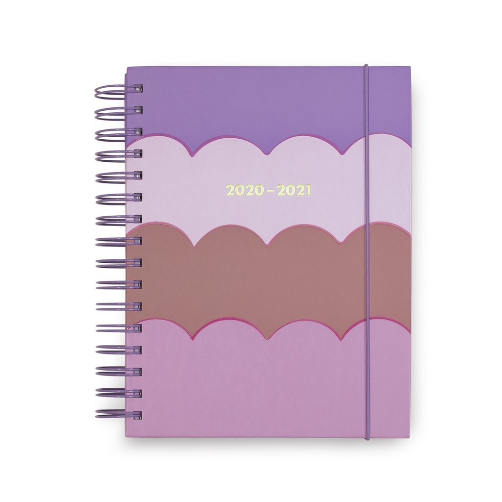 17 Month Large Planner - Scallop