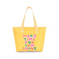 Just Chill Out Cooler Bag - Make Time For Sunshine