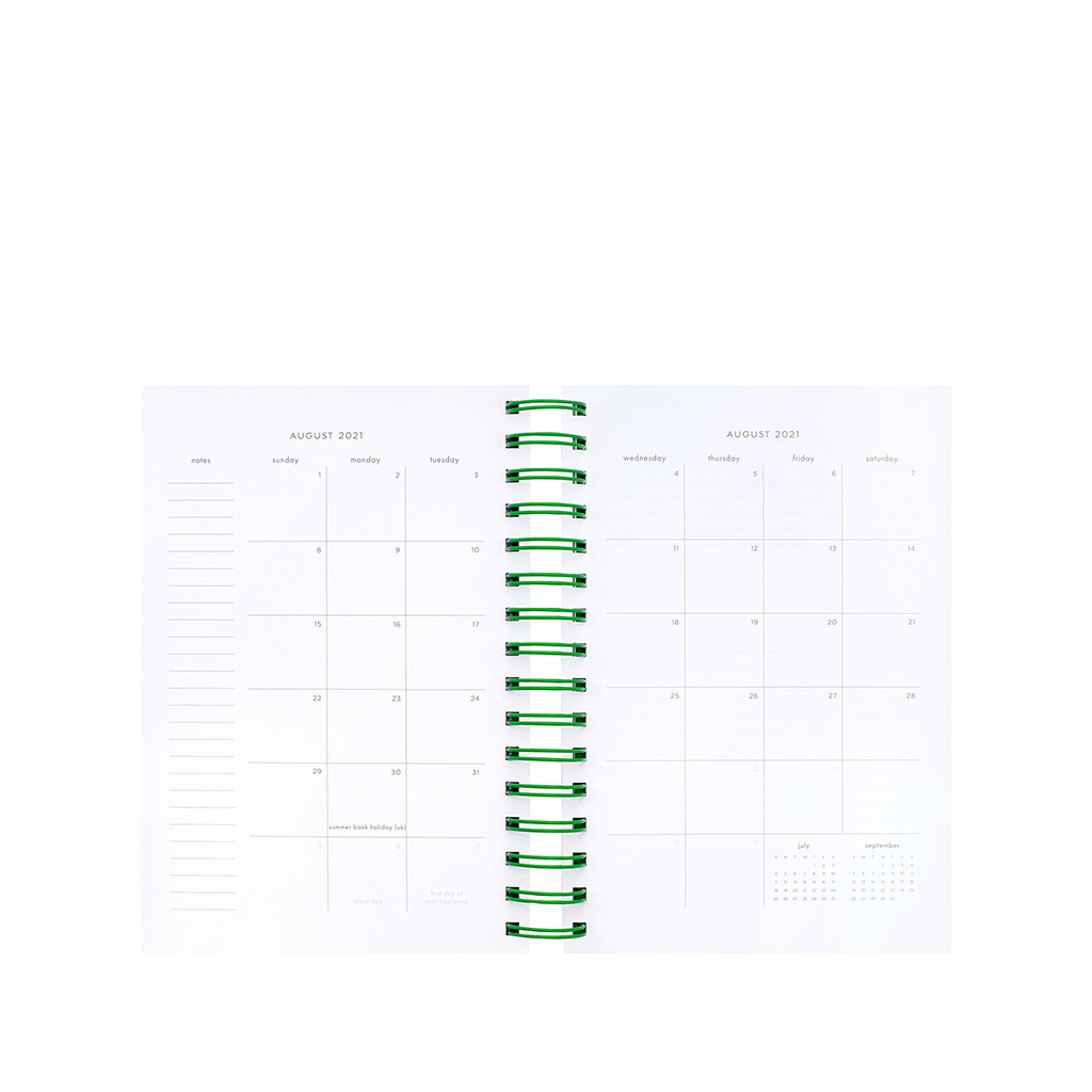 12 Month Large Planner - Enchanted Stripes