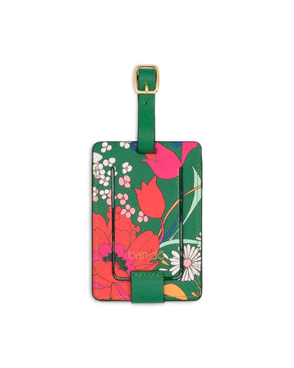 The Getaway Luggage Tag - Emerald Super Bloom