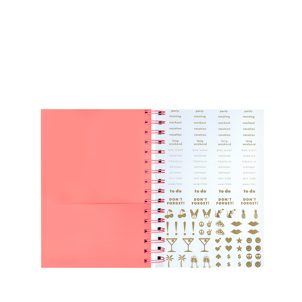 12 Month Medium Planner - Forest Feline