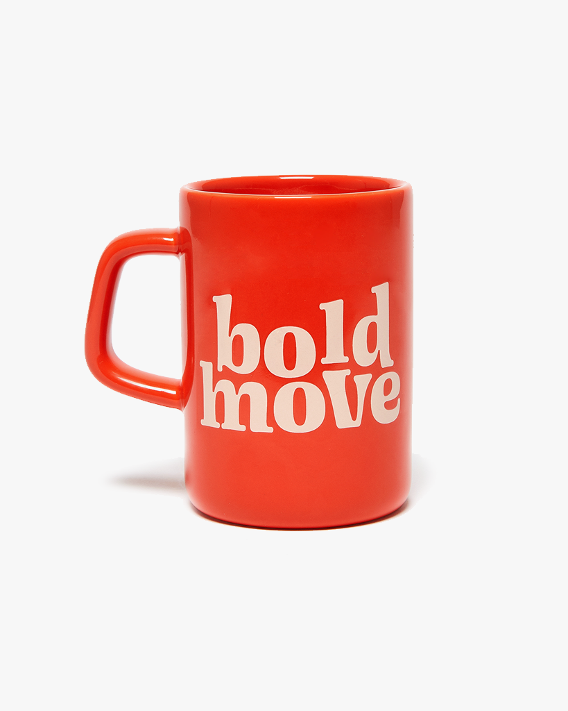 Hot Stuff Big Ceramic Mug - Bold Move