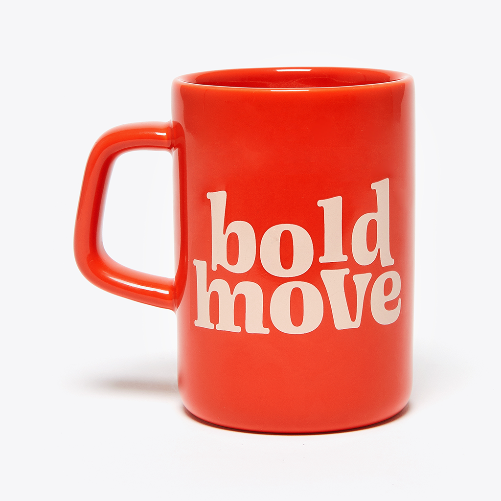 Hot Stuff Big Ceramic Mug - Bold Move