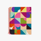Spiral Notebook - Spade Dot Geo
