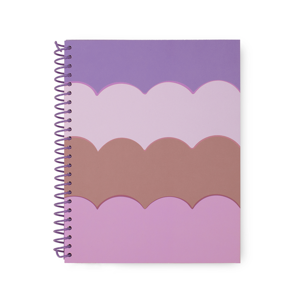 Spiral Notebook - Scallop