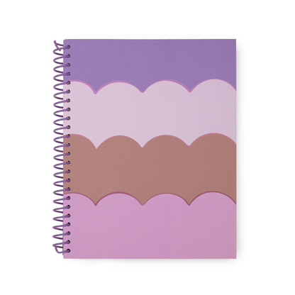 Spiral Notebook - Scallop