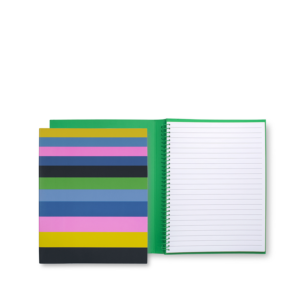 
                      
                        Spiral Notebook (Concealed) - Enchanted Stripe
                      
                    