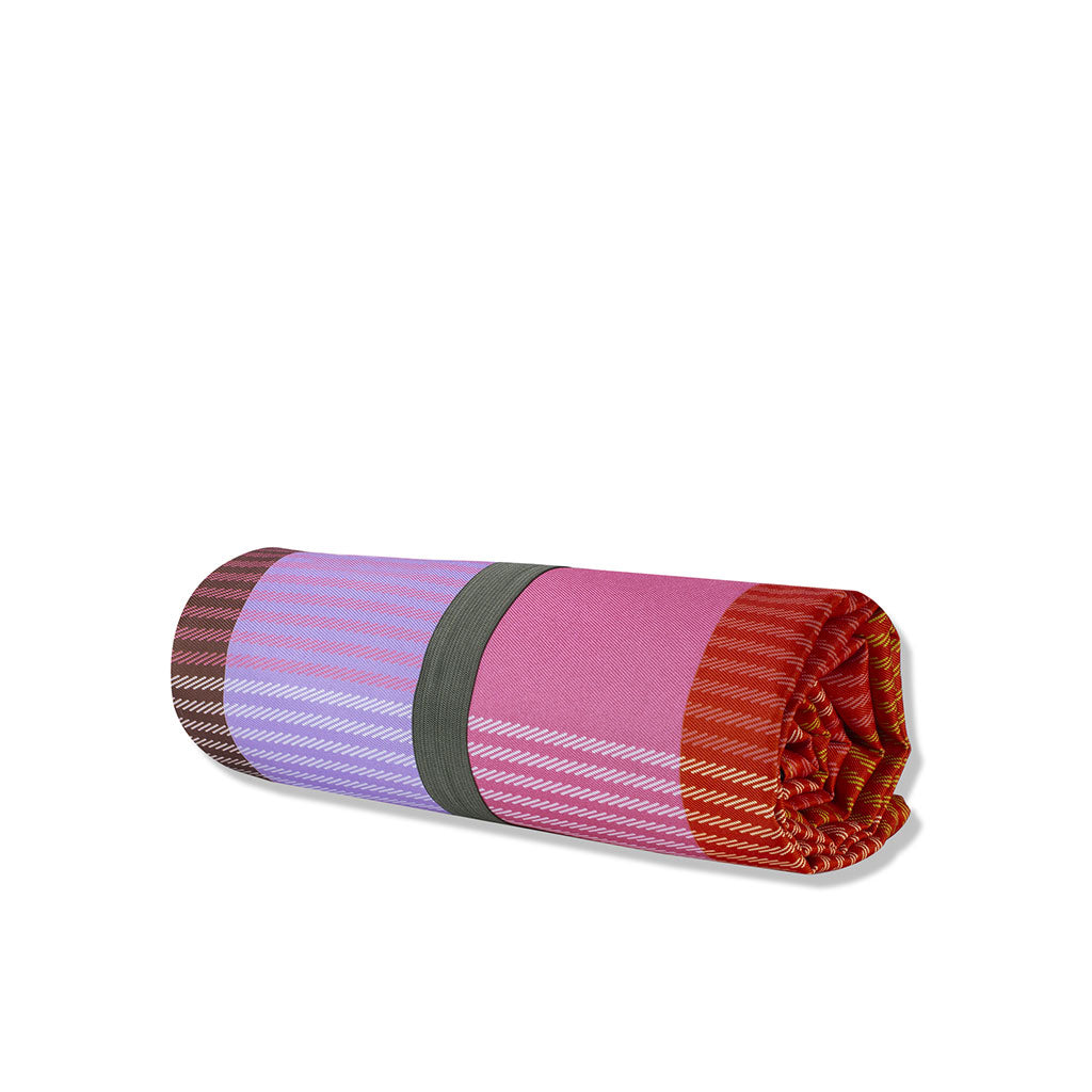 Picnic Blanket - Rainbow Plaid
