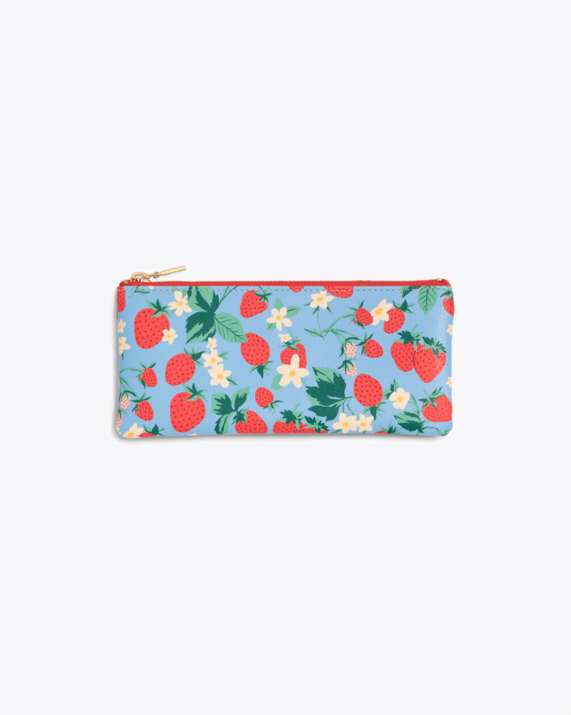 Get It Together Pencil Pouch - Strawberry Field