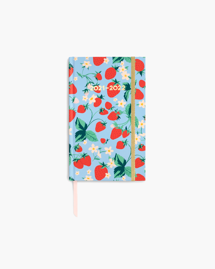 Planner 17-Month [2021/2022] Classic - Strawberry Field