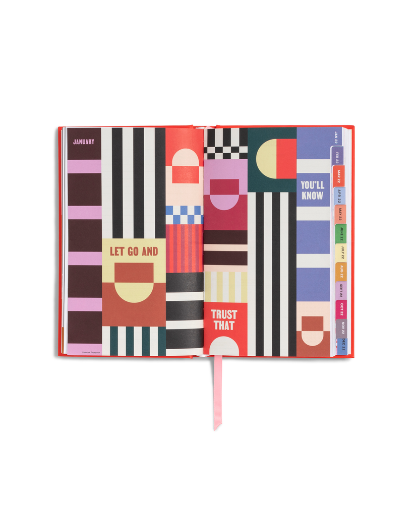 Planner 17-Month [2021/2022] Classic - Strawberry Field