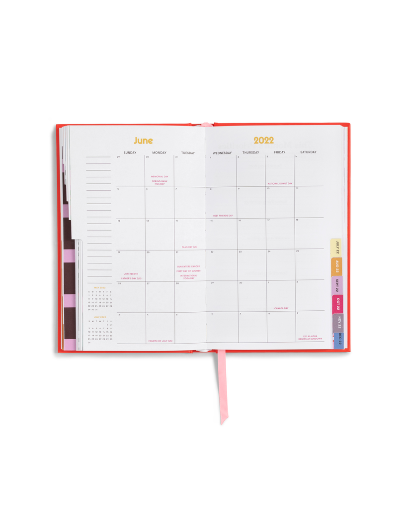 Planner 17-Month [2021/2022] Classic - Strawberry Field