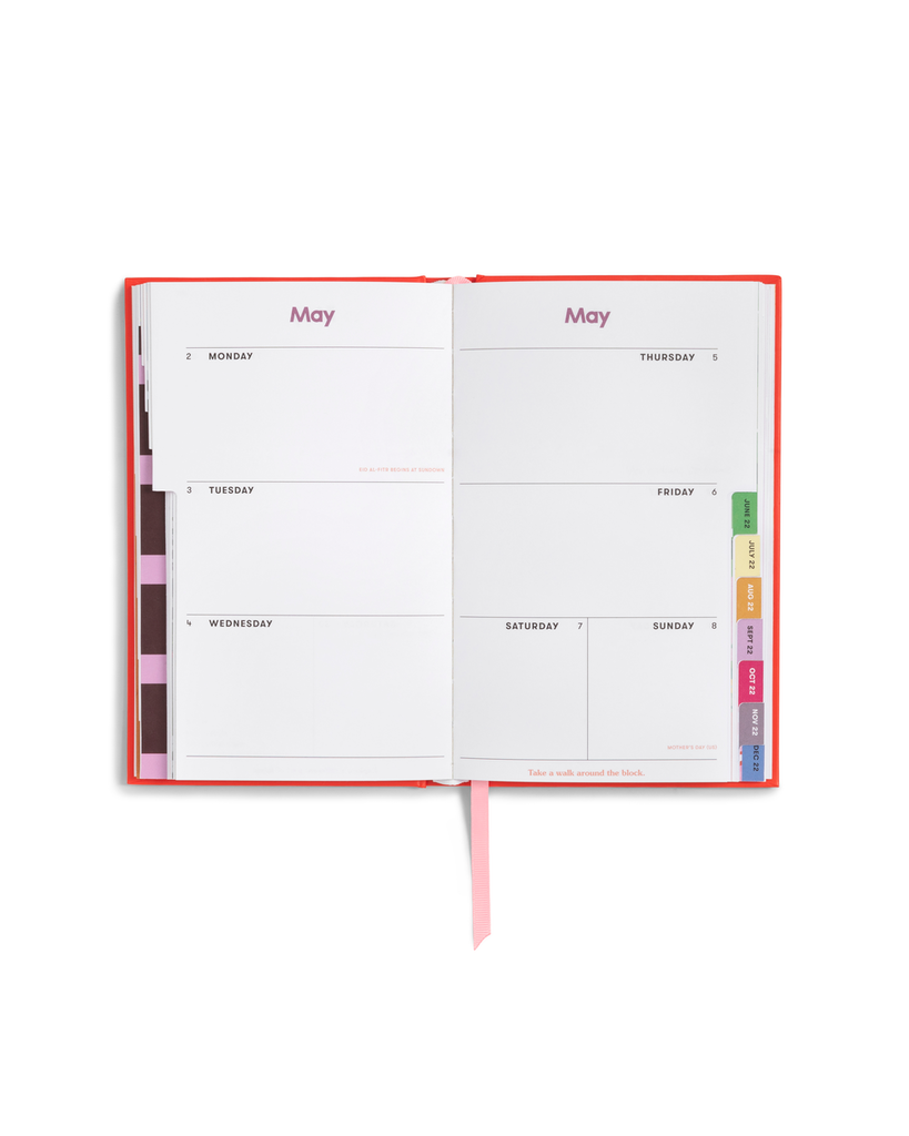 Planner 17-Month [2021/2022] Classic - Strawberry Field