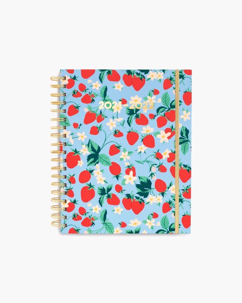 Planner 17-Month [2021/2022] Large - Strawberry Field