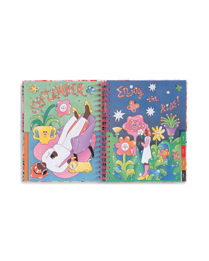 Planner 17-Month [2021/2022] Large - Strawberry Field