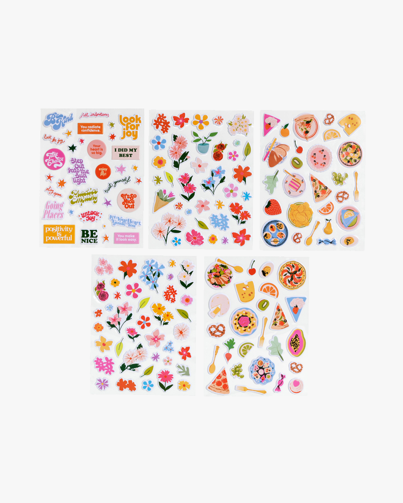 Puffy Sticker Set - Issue 1