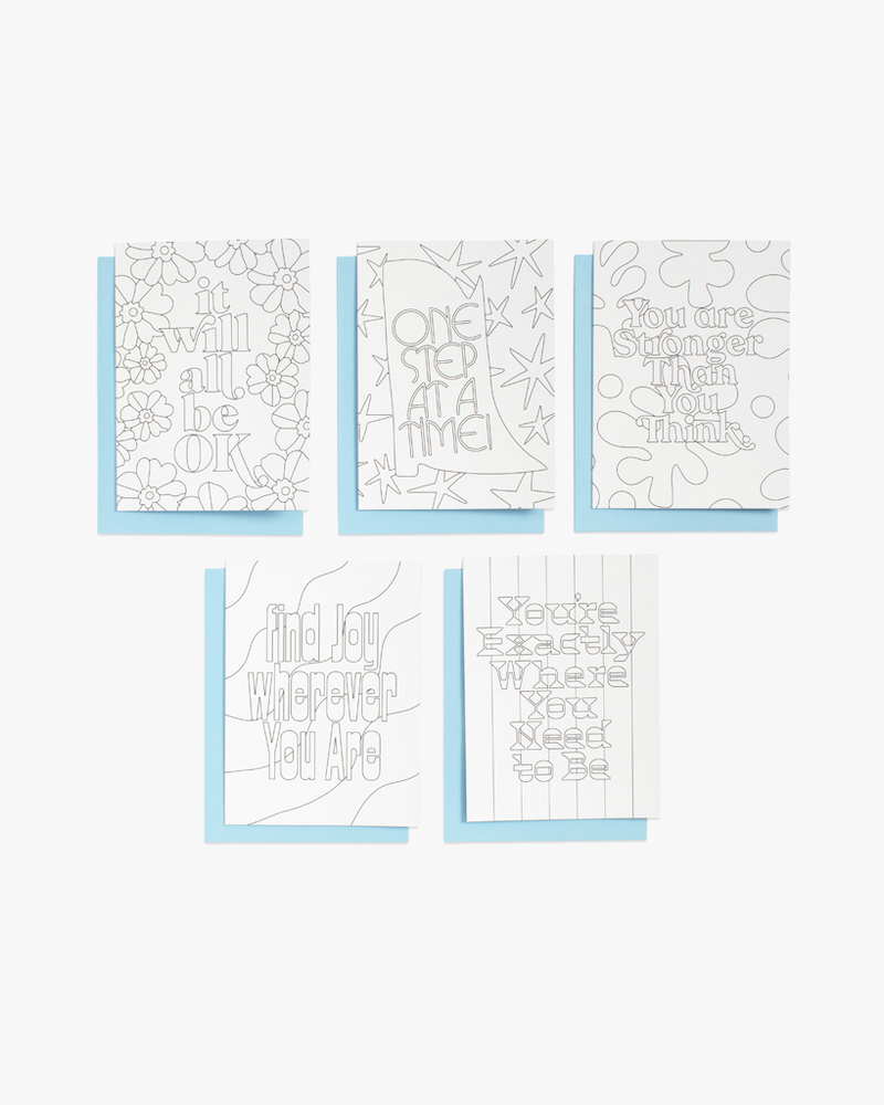 
                      
                        Assorted Notecard Set - Color In
                      
                    
