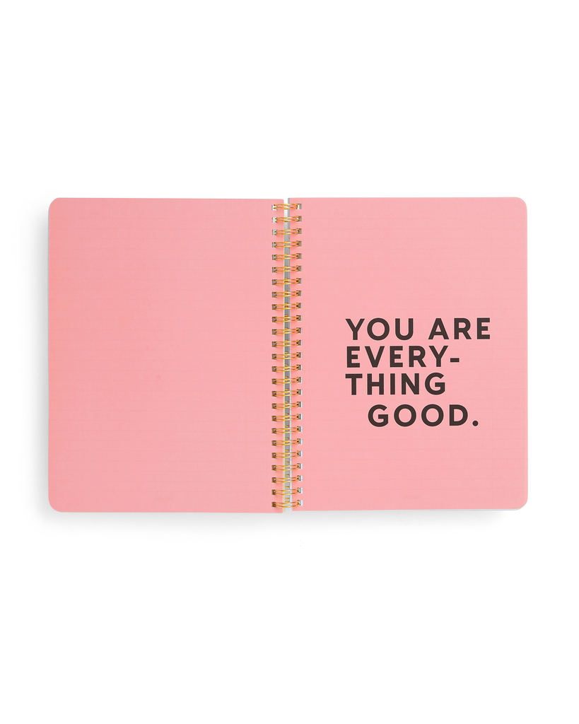 Rough Draft Mini Notebook - Be Nice (Embossed)