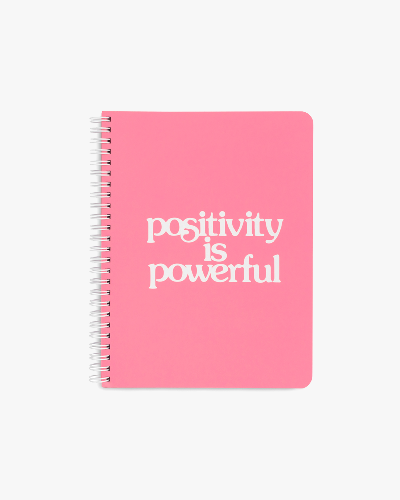 Rough Draft Mini Notebook - Positivity Is Powerful