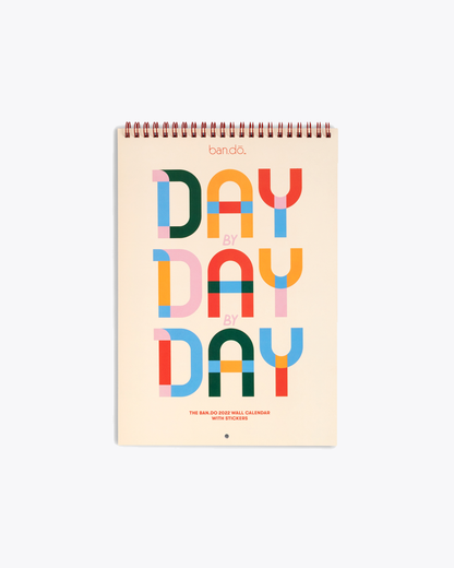 2022 Wall Calendar - Day By Day