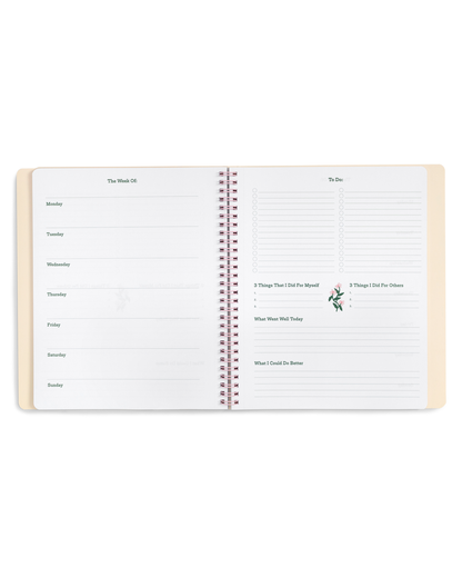 Weekly Undated Planner - Face The Day