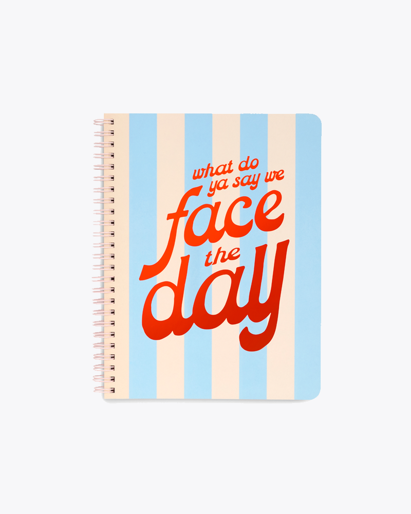 
                      
                        Rough Draft Mini Notebook - Face The Day
                      
                    