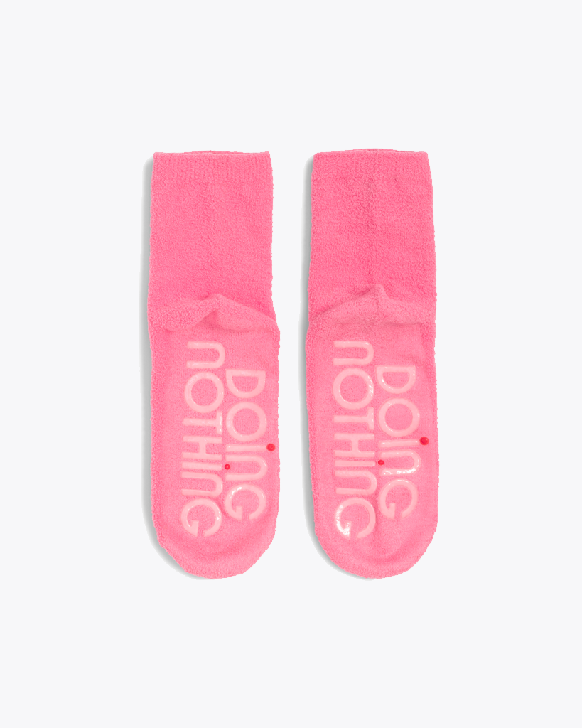 Cozy Grip Socks - Doing Nothing