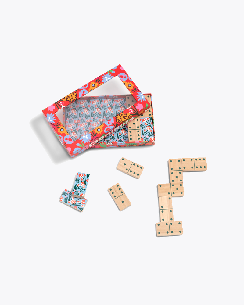 
                      
                        Dominoes Game Set - Floral
                      
                    