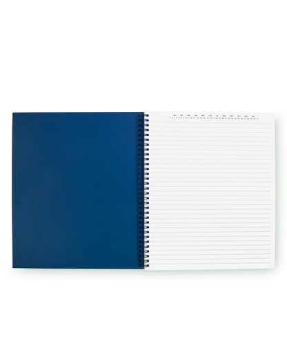 Large Spiral Notebook - Candy Stripe