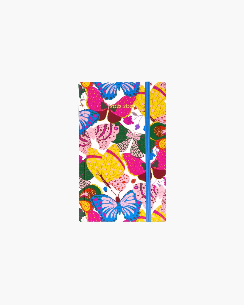 17-Month Planner [2022/2023] Classic - Berry Butterflies